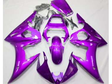 2003-2004 Gloss Purple Yamaha R6 Motorcycle Fairing