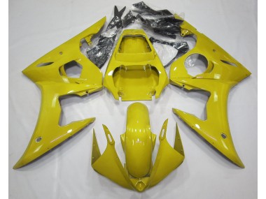 2003-2004 Gloss Yellow Yamaha R6 Motorcycle Fairing