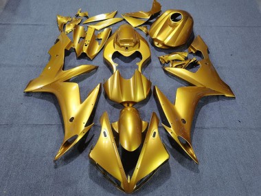 2004-2006 Gold Yamaha R1 Motorcycle Fairing