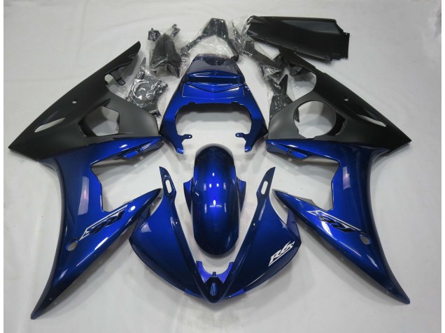 2005 Gloss Dark Blue Yamaha R6 Motorcycle Fairing