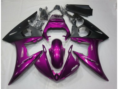 2005 Gloss Dark Pink Yamaha R6 Motorcycle Fairing