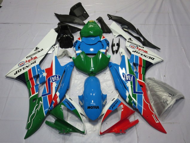 2006-2007 Classic Dunlop Yamaha R6 Motorcycle Fairing