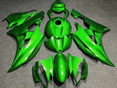 2006-2007 Gloss Green Yamaha R6 Motorcycle Fairing