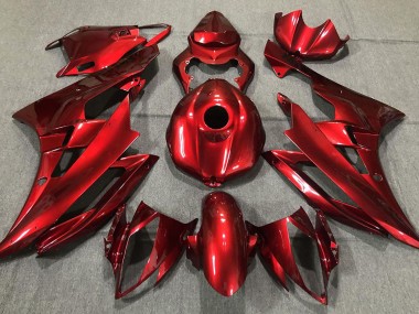 2006-2007 Gloss Red Yamaha R6 Motorcycle Fairing