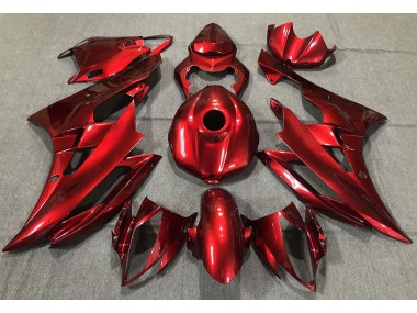 2006-2007 Gloss Red Yamaha R6 Motorcycle Fairing