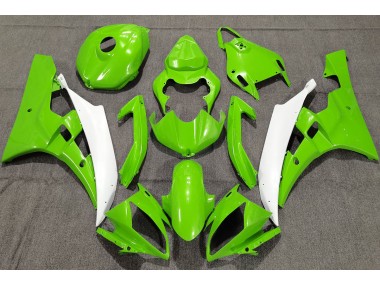 2006-2007 Pearl Green Yamaha R6 Motorcycle Fairing