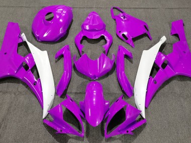 2006-2007 Pearl Purple Yamaha R6 Motorcycle Fairing