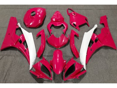 2006-2007 Pearl Red Yamaha R6 Motorcycle Fairing