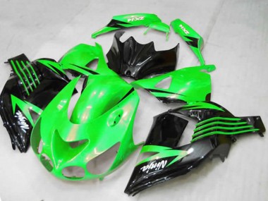 2006-2011 Lime Kawasaki ZX14R Motorcycle Fairing