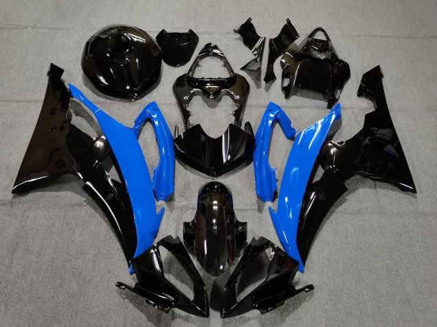 2008-2016 Gloss Blue and Black Yamaha R6 Motorcycle Fairing