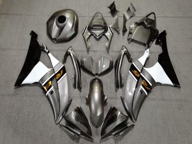 2008-2016 Gloss Grey & Bronze Yamaha R6 Motorcycle Fairing