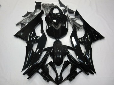 2008-2016 No.2 Gloss Black Yamaha R6 Motorcycle Fairing