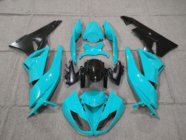 2009-2012 Blue Kawasaki ZX6R Motorcycle Fairing