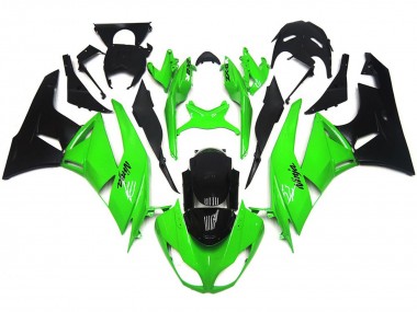 2009-2012 Deep Gloss Green Sharp Kawasaki ZX6R Motorcycle Fairing