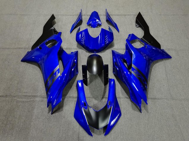 2017-2021 Blue and Black Yamaha R6 Motorcycle Fairing