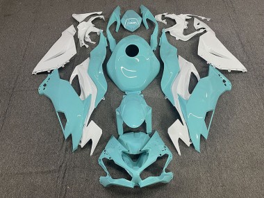 2019-2023 Aqua Kawasaki ZX6R Motorcycle Fairing